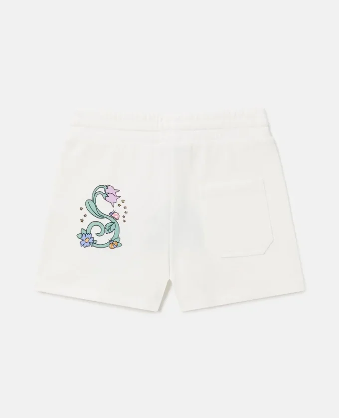 Embroidered Jersey Shorts Embroidered Jersey Shorts