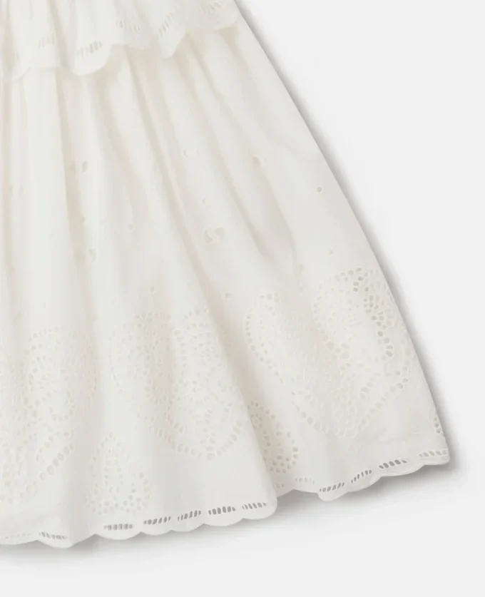 Embroidery Anglaise Cotton Dress