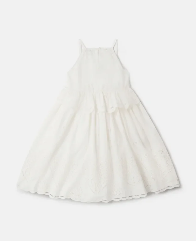 Embroidery Anglaise Cotton Dress