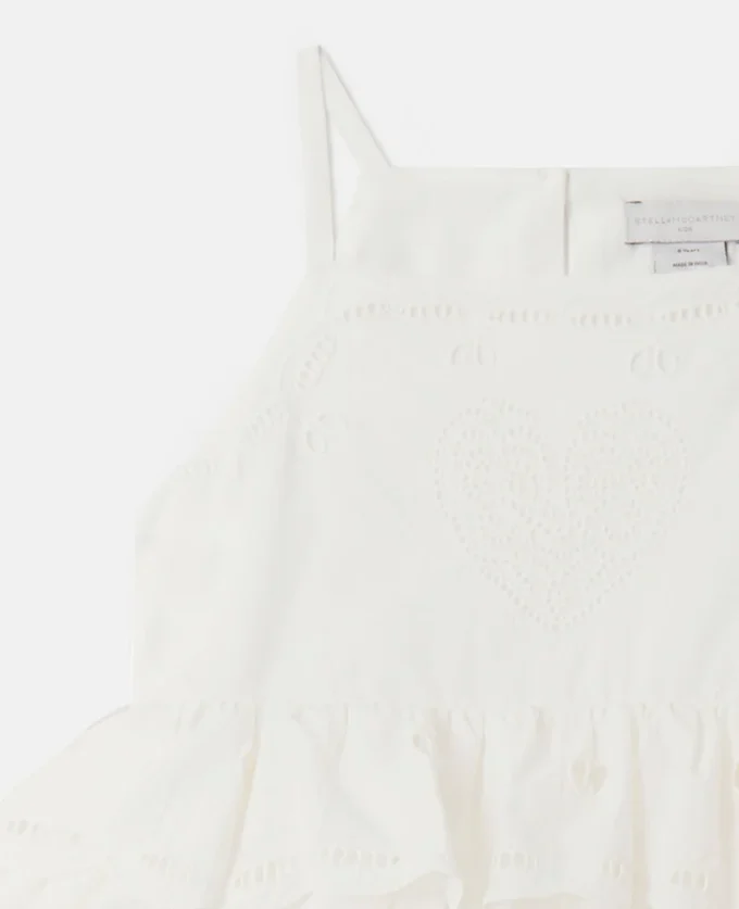 Embroidery Anglaise Cotton Dress