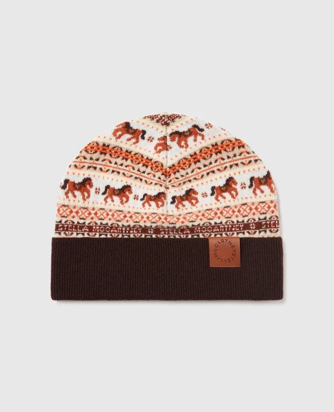 Fair Isle Wool Beanie Fair Isle Wool Beanie