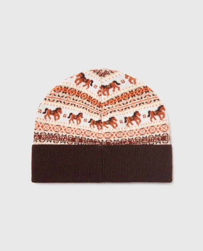 Fair Isle Wool Beanie Fair Isle Wool Beanie