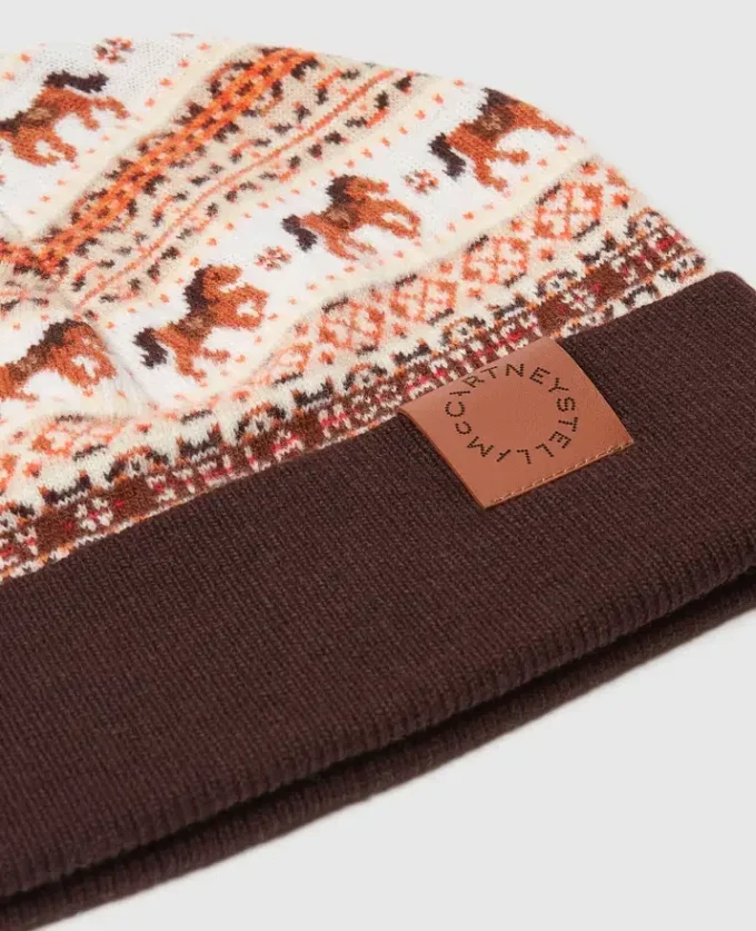 Fair Isle Wool Beanie Fair Isle Wool Beanie