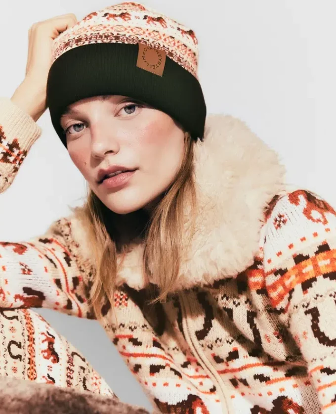 Fair Isle Wool Beanie Fair Isle Wool Beanie