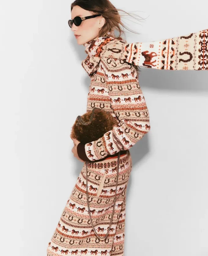 Fair Isle Wool Scarf Fair Isle Wool Scarf
