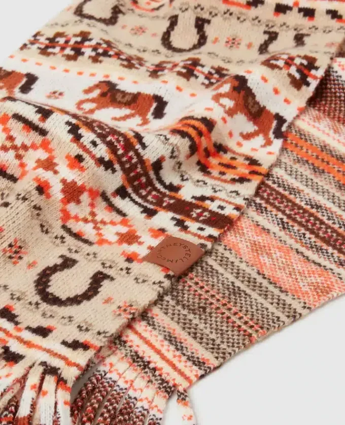 Fair Isle Wool Scarf Fair Isle Wool Scarf
