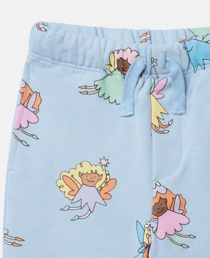 Fairies Print Drawstring Sweatpants Fairies Print Drawstring Sweatpants