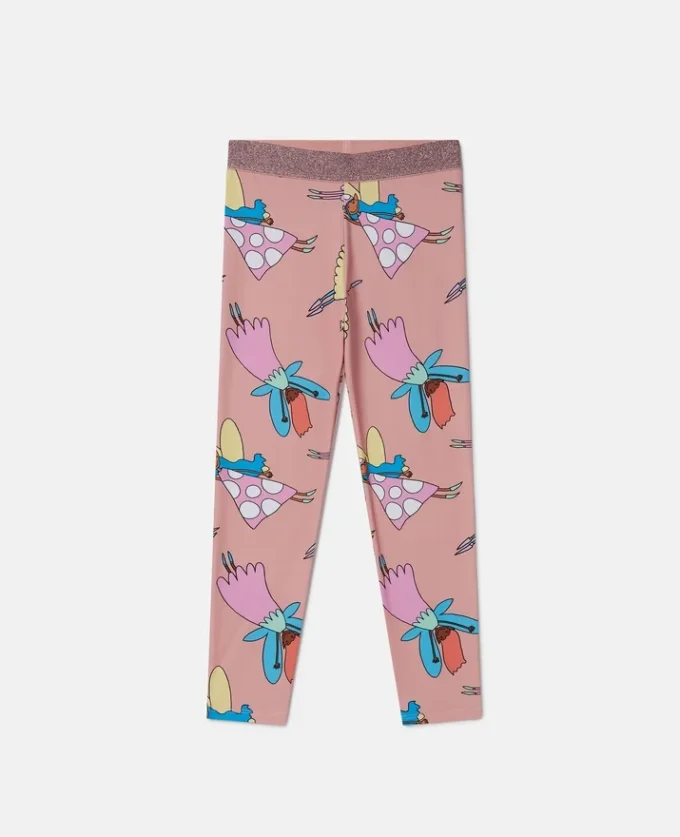 Fairies Print Elasticated Leggings Fairies Print Elasticated Leggings