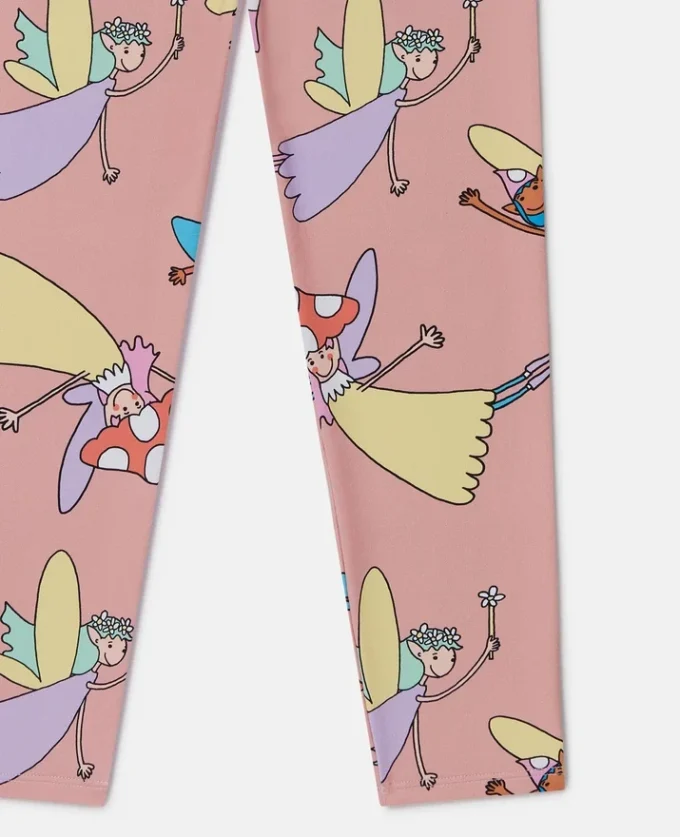 Fairies Print Elasticated Leggings Fairies Print Elasticated Leggings