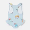 Fairies Print Frilled Swimsuit Fairies Print Frilled Swimsuit