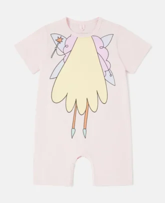 Fairy Graphic Crewneck Romper