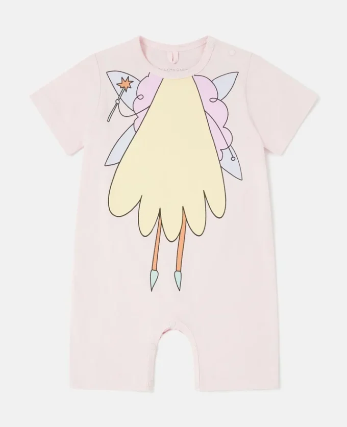 Fairy Graphic Crewneck Romper Fairy Graphic Crewneck Romper
