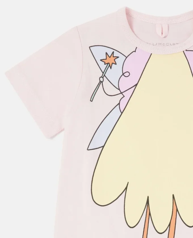 Fairy Graphic Crewneck Romper Fairy Graphic Crewneck Romper
