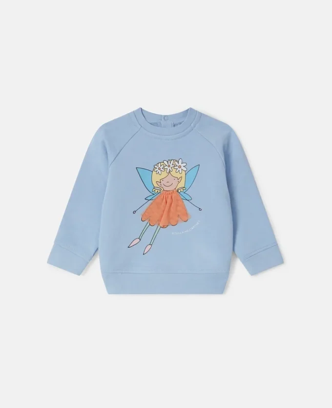 Fairy Graphic Crewneck Sweatshirt Fairy Graphic Crewneck Sweatshirt