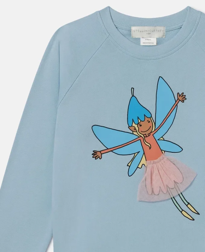 Fairy Graphic Crewneck Sweatshirt Fairy Graphic Crewneck Sweatshirt