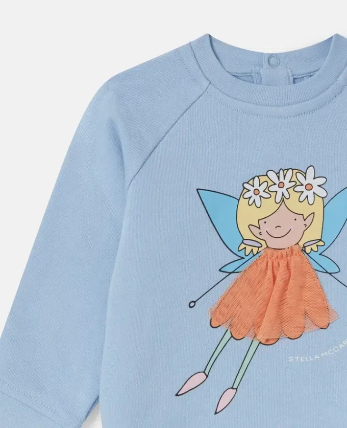 Fairy Graphic Crewneck Sweatshirt Fairy Graphic Crewneck Sweatshirt