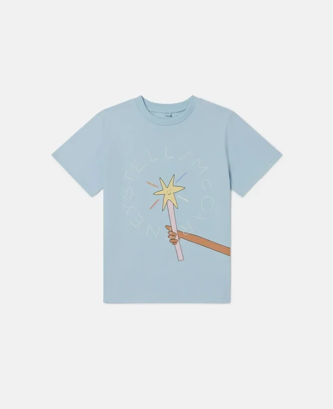 Fairy Graphic Crewneck T-Shirt Fairy Graphic Crewneck T-Shirt