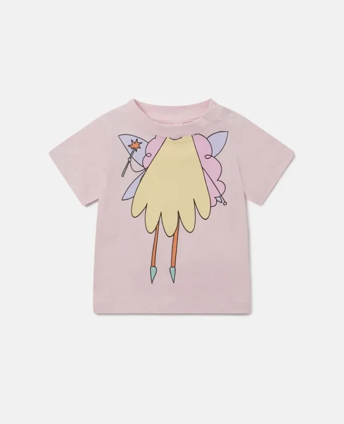 Fairy Graphic Crewneck T-Shirt Fairy Graphic Crewneck T-Shirt