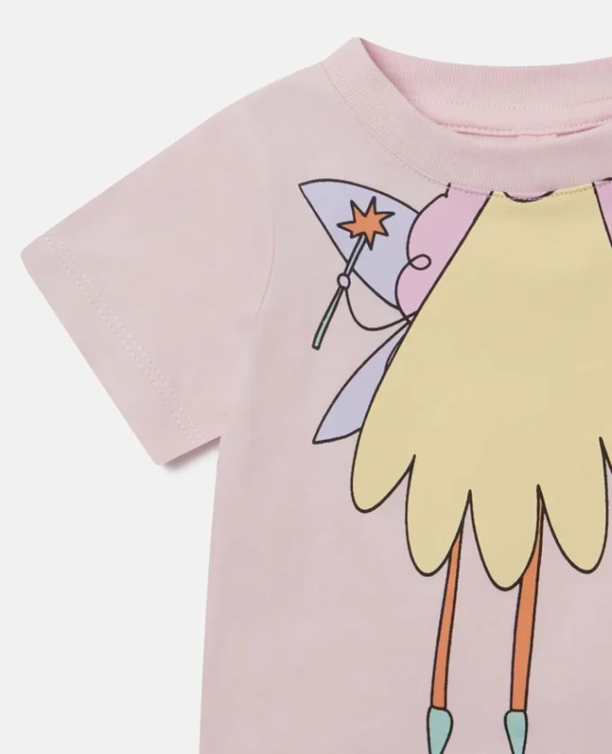 Fairy Graphic Crewneck T-Shirt Fairy Graphic Crewneck T-Shirt
