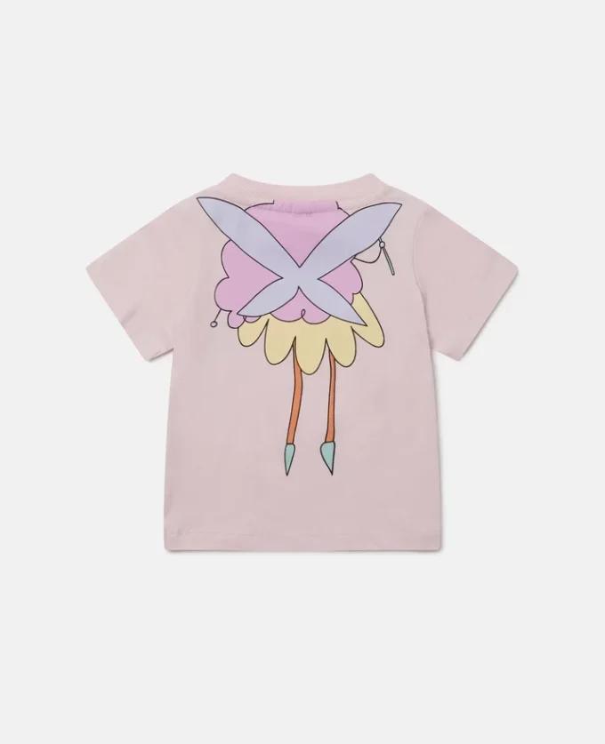 Fairy Graphic Crewneck T-Shirt Fairy Graphic Crewneck T-Shirt