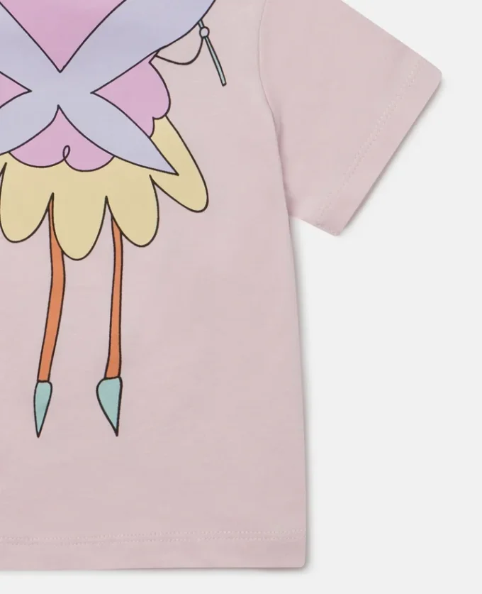 Fairy Graphic Crewneck T-Shirt Fairy Graphic Crewneck T-Shirt