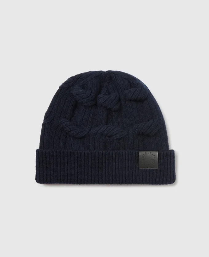 Falabella Cable-Knit Beanie Falabella Cable-Knit Beanie