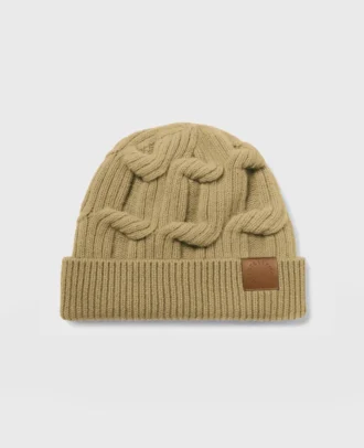 Falabella Cable-Knit Beanie
