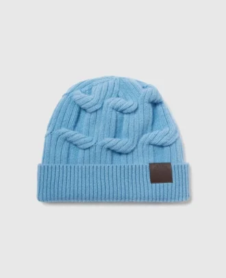 Falabella Cable-Knit Beanie