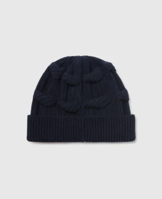 Falabella Cable-Knit Beanie