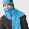 Falabella Cable-Knit Scarf Falabella Cable-Knit Scarf