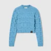 Falabella Cable-Knit Crewneck Jumper Falabella Cable-Knit Crewneck Jumper