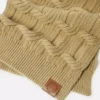 Falabella Cable-Knit Scarf Falabella Cable-Knit Scarf