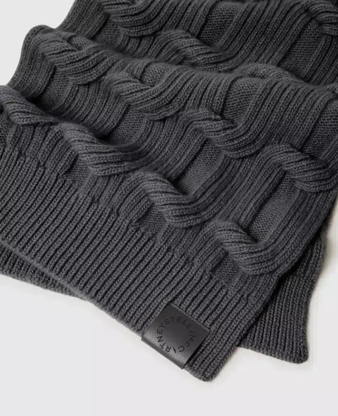 Falabella Cable-Knit Scarf Falabella Cable-Knit Scarf