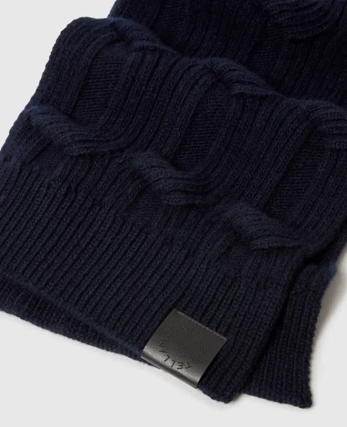 Falabella Cable-Knit Scarf Falabella Cable-Knit Scarf
