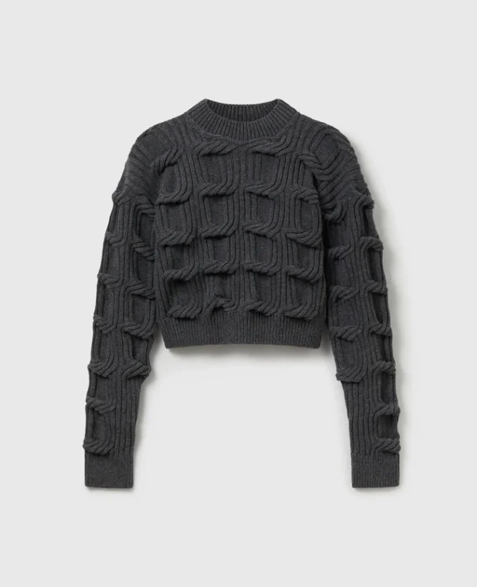 Falabella Cable-Knit Sweater Falabella Cable-Knit Sweater