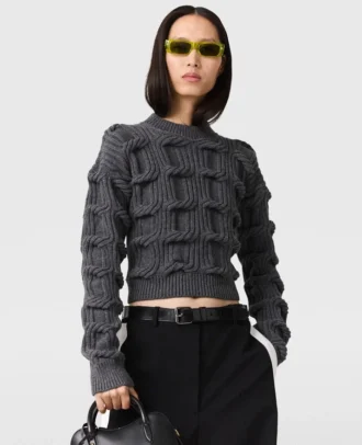 Falabella Cable-Knit Sweater