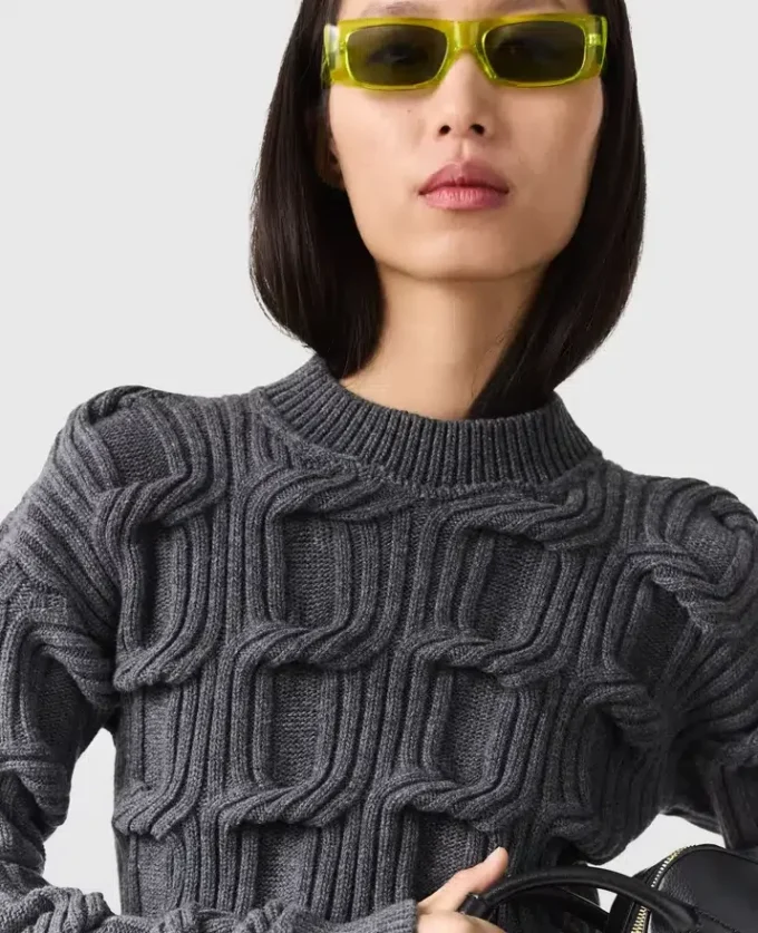 Falabella Cable-Knit Sweater Falabella Cable-Knit Sweater