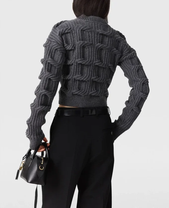 Falabella Cable-Knit Sweater Falabella Cable-Knit Sweater