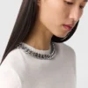 Falabella Chain Fine-Knit Sweater Falabella Chain Fine-Knit Sweater