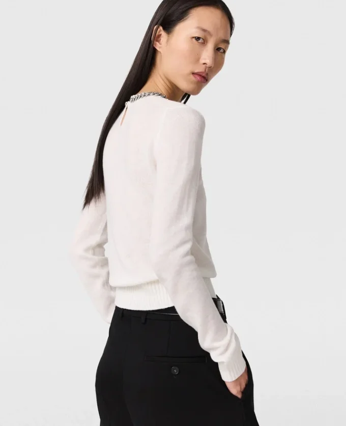 Falabella Chain Fine-Knit Sweater Falabella Chain Fine-Knit Sweater