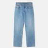 Falabella Chain Light Wash Cropped Jeans