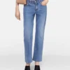 Falabella Chain Light Wash Cropped Jeans