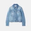 Falabella Chain Light Wash Denim Jacket Falabella Chain Light Wash Denim Jacket