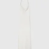 Falabella Chain Strap Satin Dress Falabella Chain Strap Satin Dress