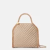 Falabella Chevron Quilted Mini Tote Bag Falabella Chevron Quilted Mini Tote Bag
