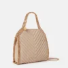Falabella Chevron Quilted Mini Tote Bag Falabella Chevron Quilted Mini Tote Bag