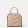 Falabella Chevron Quilted Mini Tote Bag Falabella Chevron Quilted Mini Tote Bag