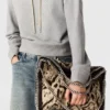 Falabella Cloud Leopard Fold-Over Tote Bag Falabella Cloud Leopard Fold-Over Tote Bag