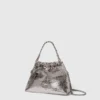 Falabella Cracked Metallic Drawstring Crossbody Bag Falabella Cracked Metallic Drawstring Crossbody Bag