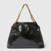 Falabella Crocodile-Embossed Drawstring Tote Bag Falabella Crocodile-Embossed Drawstring Tote Bag